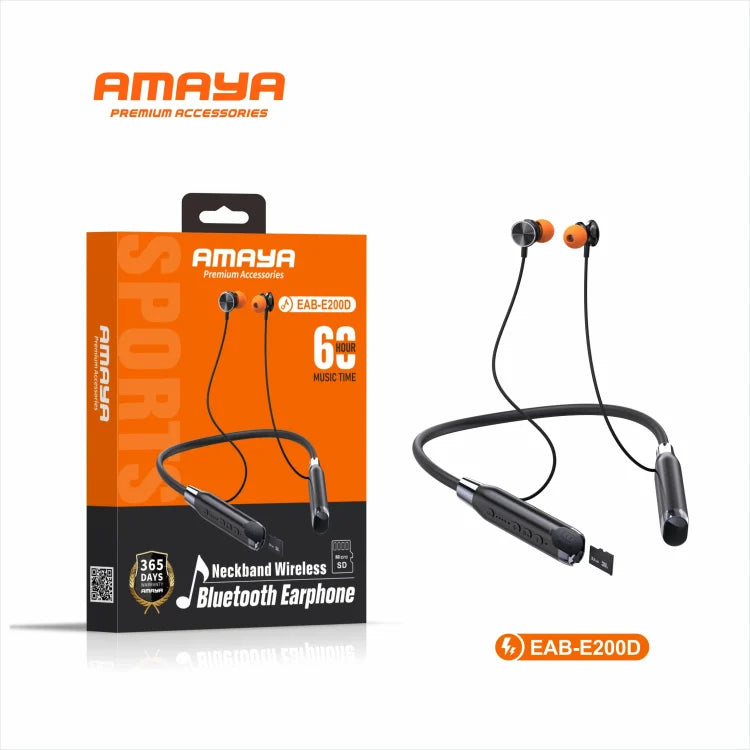 Amaya Neckband Wireless Earphones Price in Kenya | Long Battery Life - Suncom