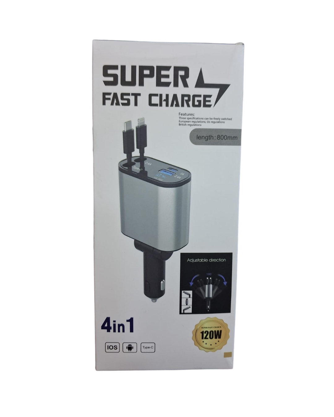 4 in 1 Car Charger