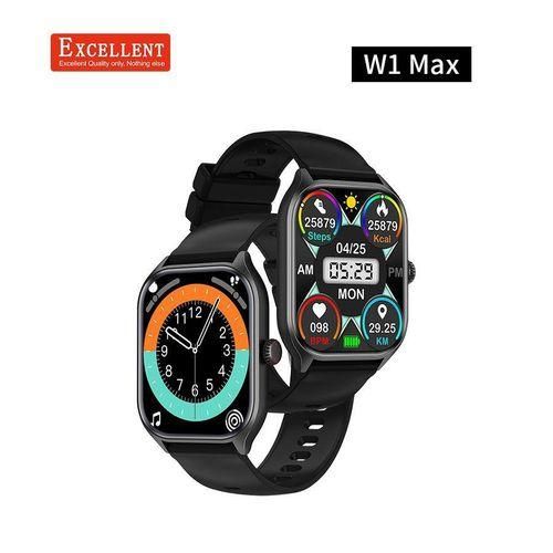 Excellent W1 Max Smartwatch Price in Kenya | Bluetooth Call, Health Tracking - Suncom