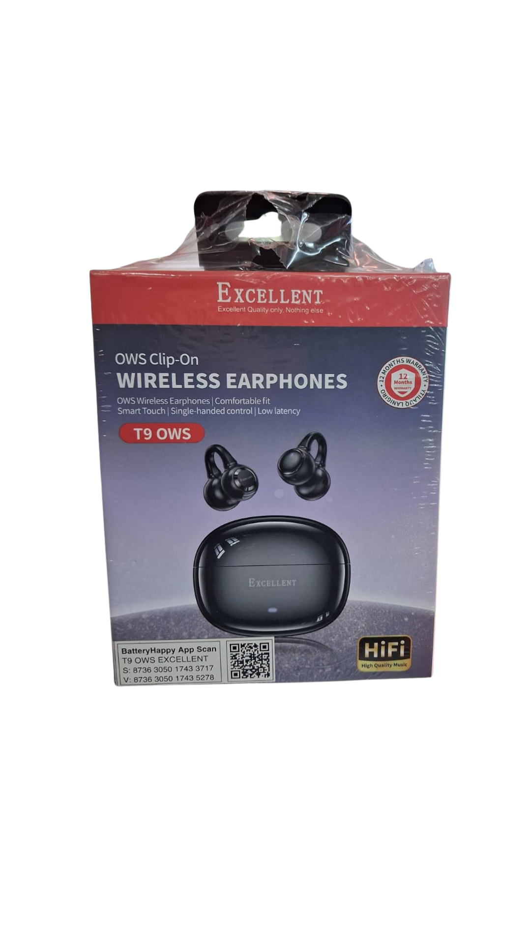 Excellent T9 OWS Clip On Wireless Earphones