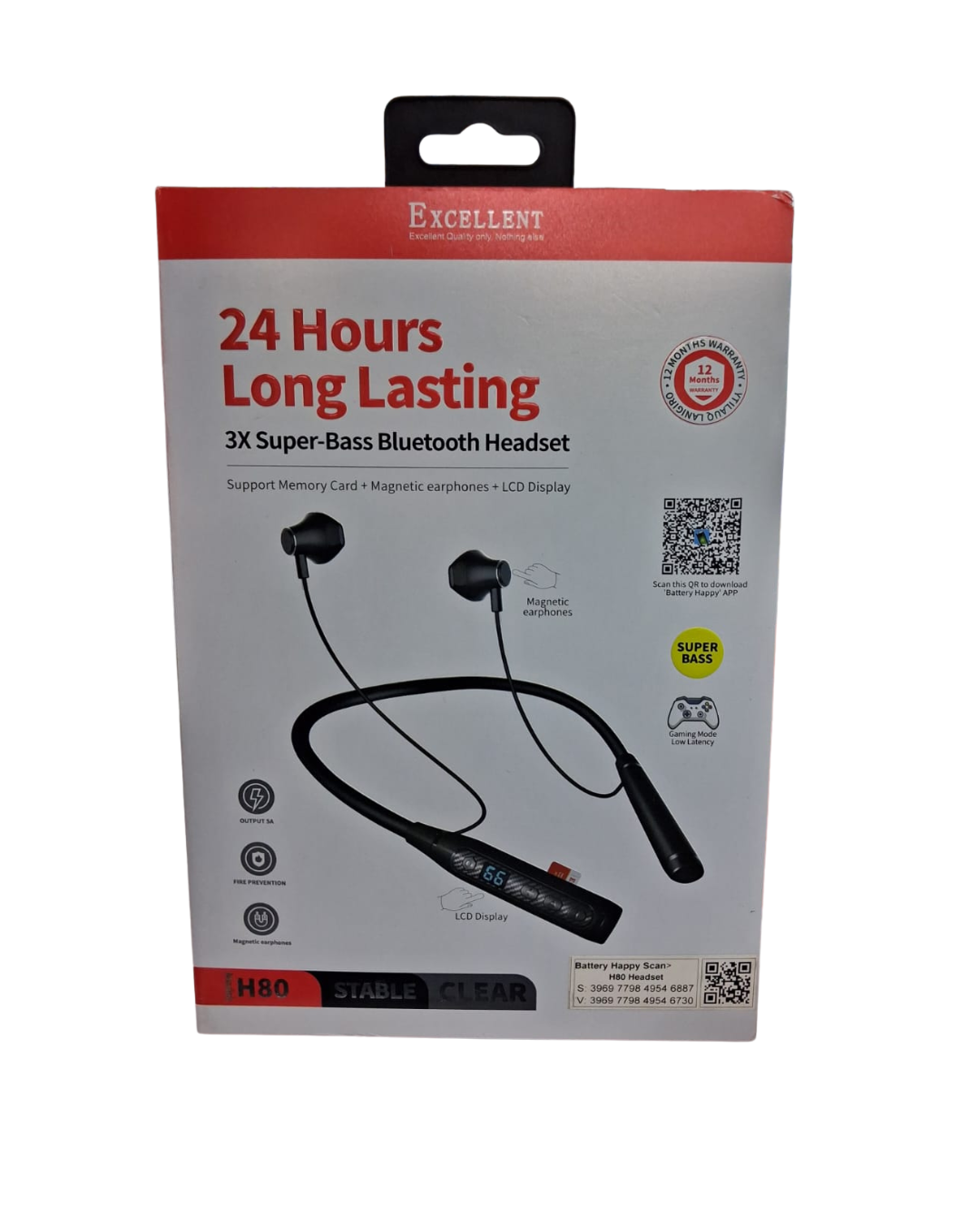 Excellent H80 BLUETOOTH HEADSET