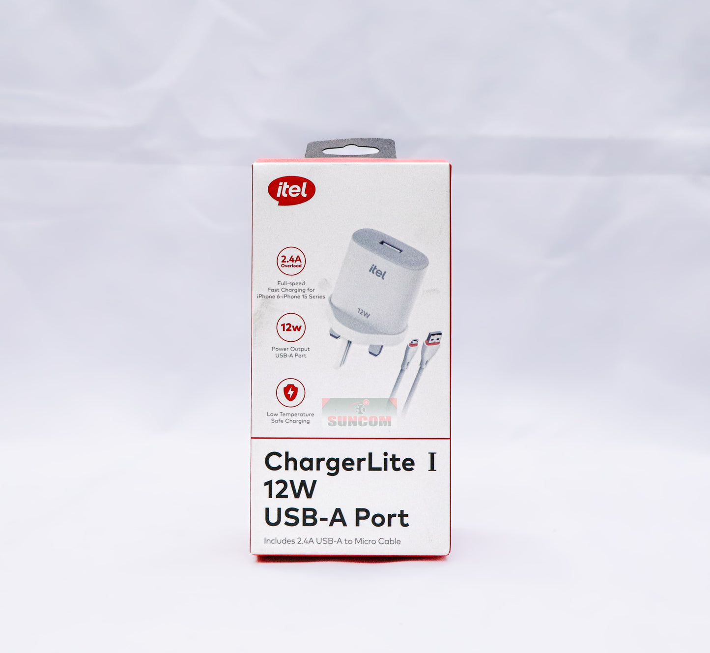 itel ChargerLite I β 12W USB Charger