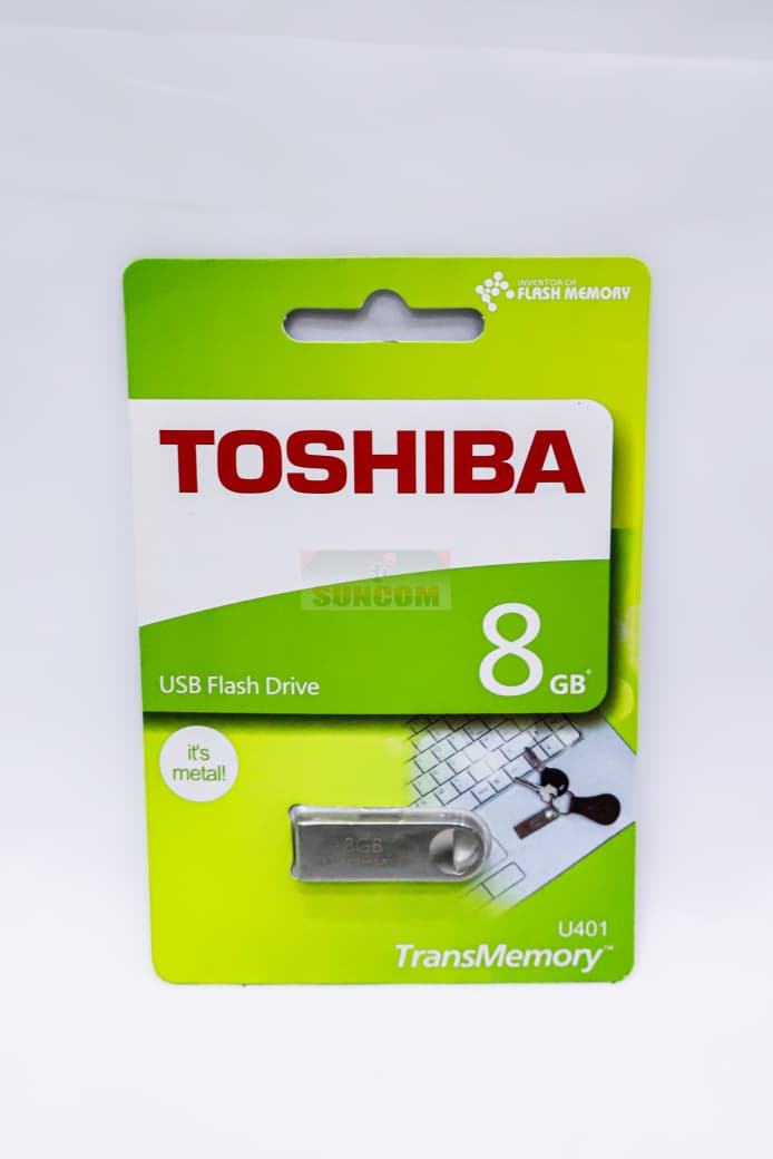 Toshiba 8GB Flash Drive Metallic