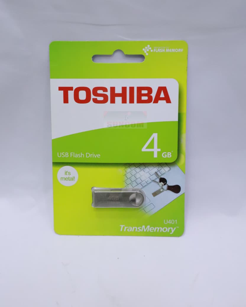 Toshiba 4GB Flash Drive Metallic