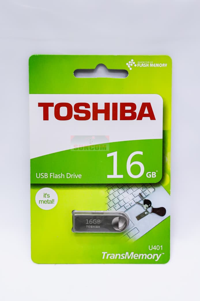 Toshiba 16GB Flash Drive Metallic
