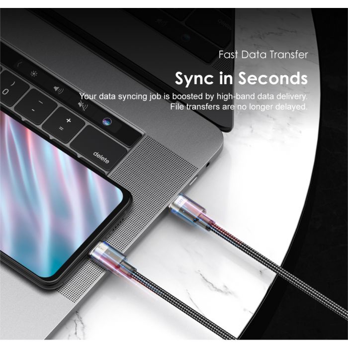 Oraimo Type C to C Cable Price in Kenya | 60W Fast Charge & Data Sync - Suncom