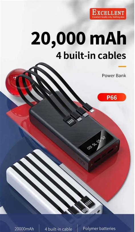 Excellent 20000mAh Power Bank: High Capacity Portable Charger | Price in Kenya - Suncom