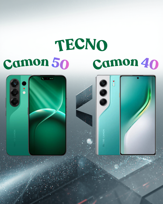 Tecno Camon 40 vs Camon 50: Which Camera Phone is Better for Kenya 2026?