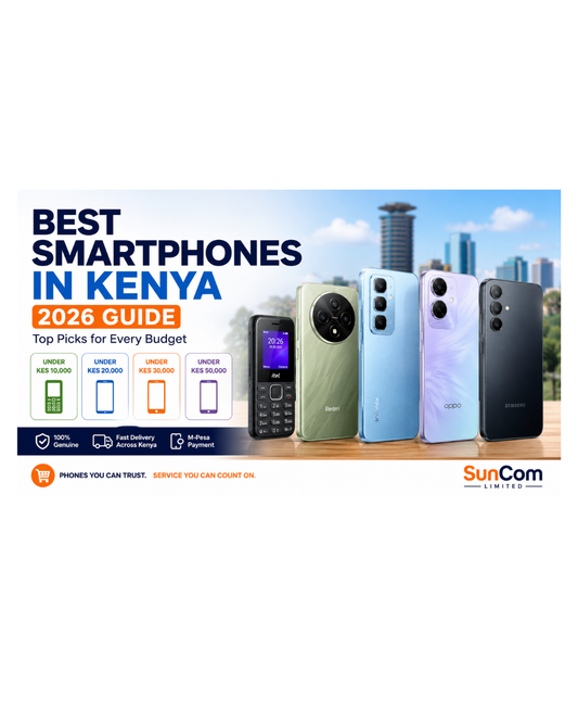 Best Smartphones Under KES 10,000, 20,000, 30,000 and 50,000 in Kenya (2026 Guide)