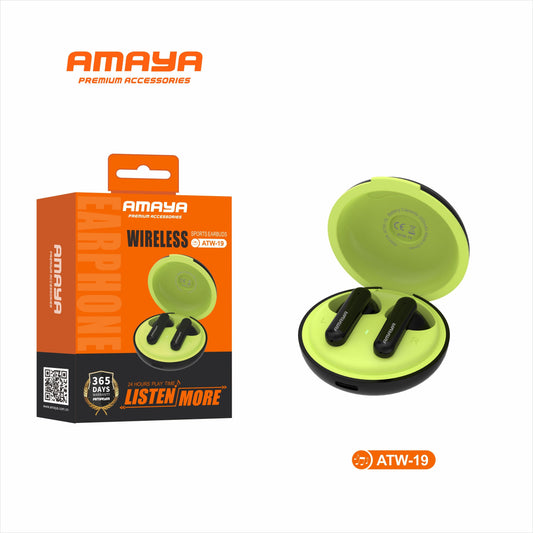 Top 5 Reasons to Buy Amaya ATW-19 Wireless Earbuds: The Ultimate Audio Experience from Suncom Limited