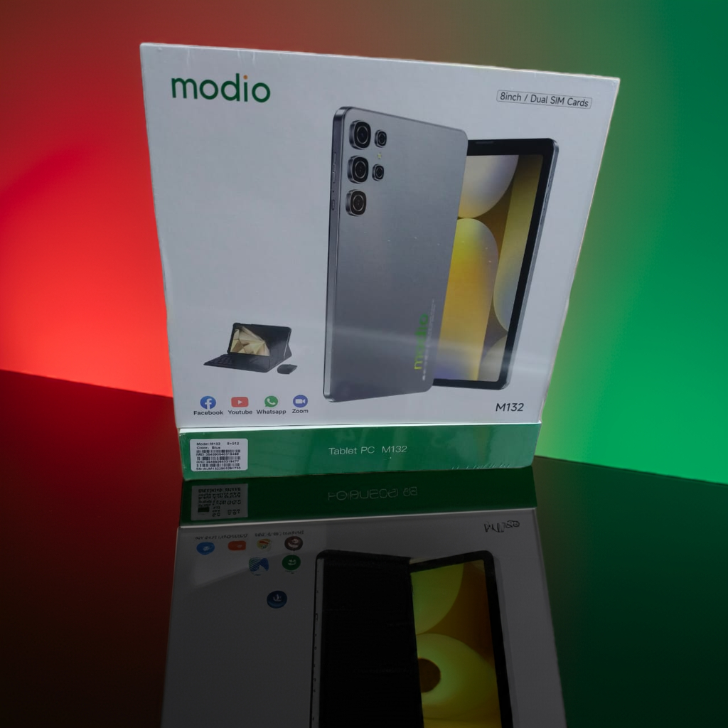 Modio M132 Tablet – 256GB ROM + 6GB RAM | 7" Display | Dual SIM