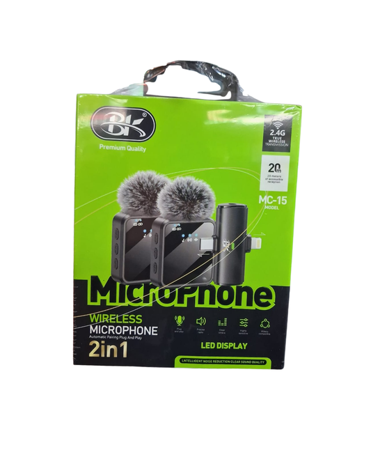 MC - 15 BK Wireless Microphone