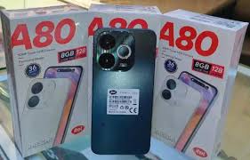 Itel A80 6.7" 4GB RAM 128GB ROM 120Hz Display 50MP Cam - Kenya Price | Suncom