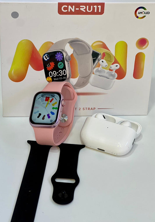 CN-RU11 Smartwatch Price in Kenya | Bluetooth Call & 1.85" HD Display - Suncom
