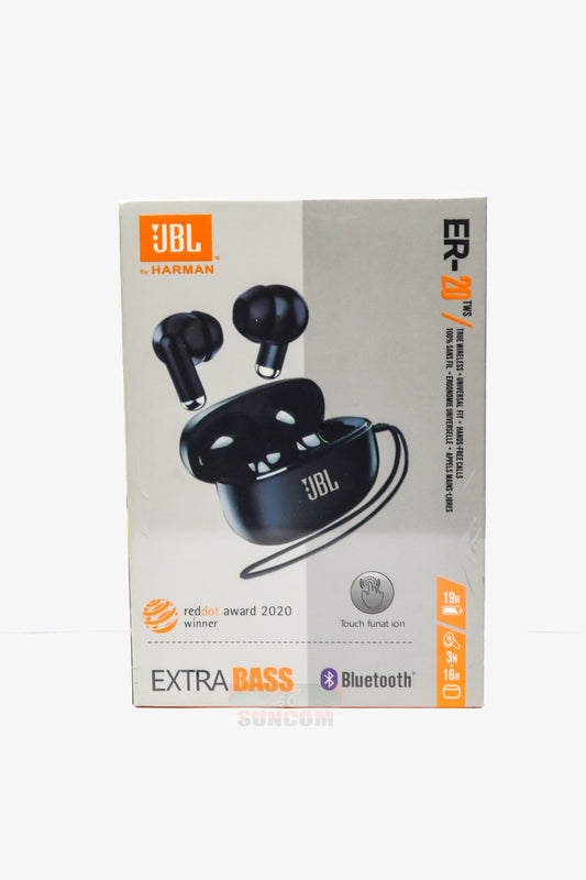 JBL ER-20TWS ExtraBase Earphones Price in Kenya | Wireless Earbuds with Deep Bass - Suncom
