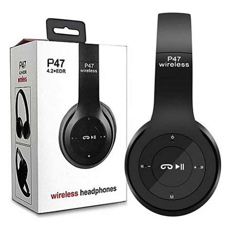 P47 Wireless Bluetooth Headphone Price in Kenya | FM, MP3, Foldable - Suncom