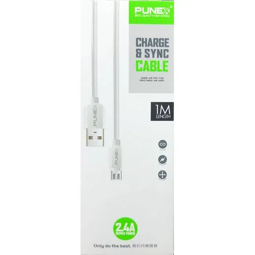 PUNEX Data Cable Price in Kenya | Fast Charge & Sync for Android/iPhone - Suncom