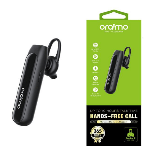 Oraimo Senior 2 Bluetooth Headset (OEB-E38S) | Clear Calls Kenya - Suncom