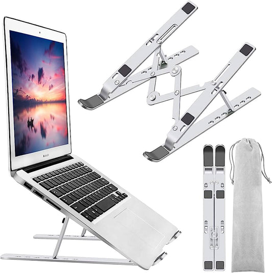 Adjustable Metallic Laptop Stand