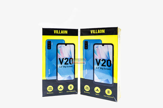 Villaon V20 Price in Kenya | Budget Android Phone with Fingerprint & Type-C - Suncom