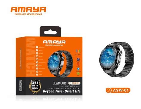 Amaya ASW-01 Smartwatch: Bluetooth Call, Fitness Tracker, IP68 | Price in Kenya - Suncom