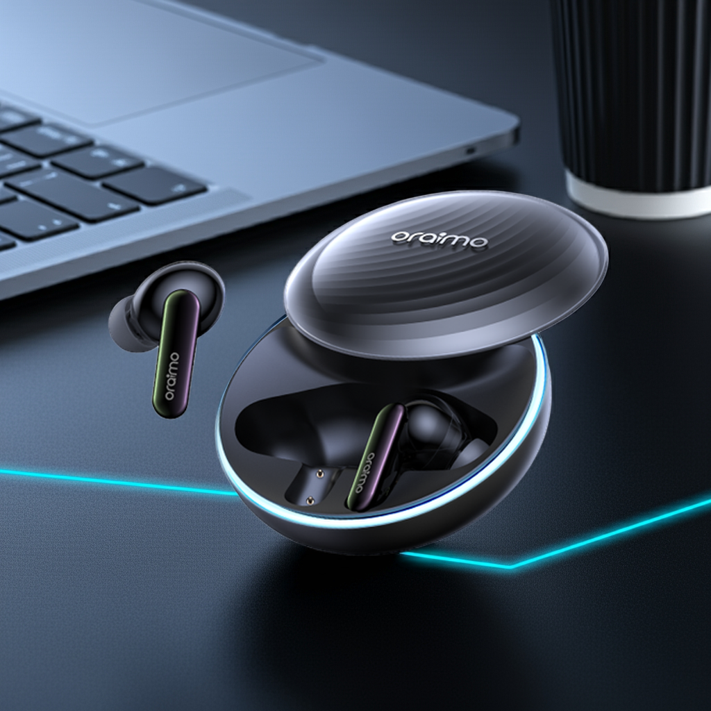 Oraimo SpaceBuds Hybrid ANC Earbuds Price in Kenya | HavyBass & Spatial Audio - Suncom