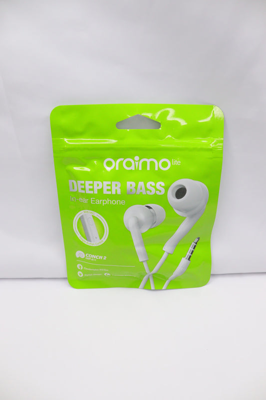 Oraimo Earphones with Deep Bass | Best Price in Kenya